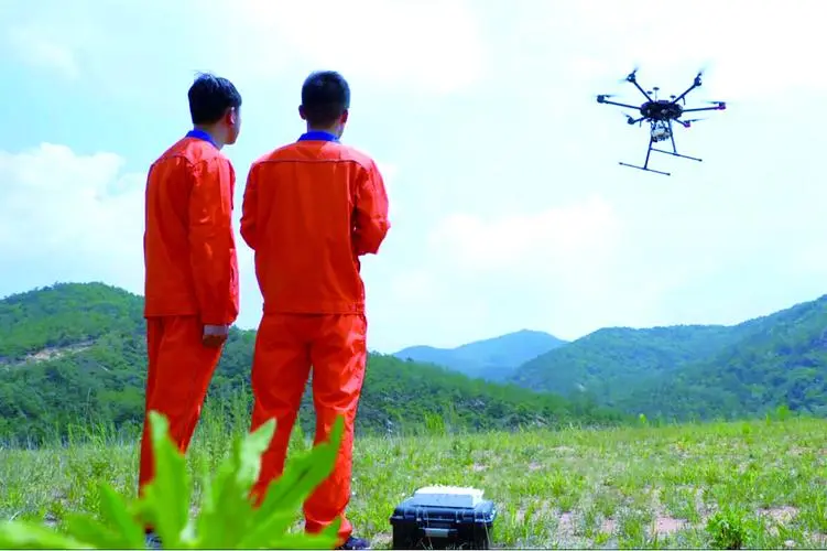 福绵无人机倾斜摄影巡检拍摄